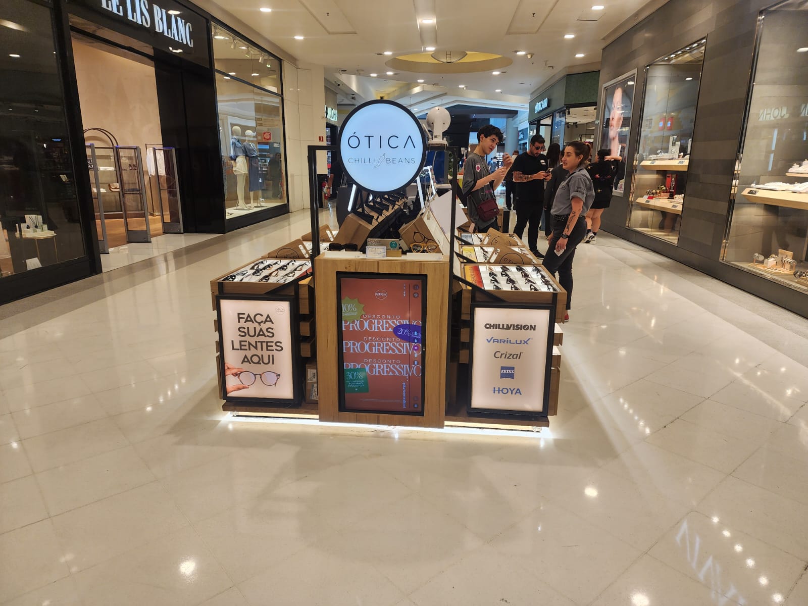 Quiosque òtica Chilli Beans